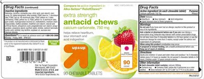 Target Antacid Fruit Chews 90ct (Target Antacid Flavor Chews 90ct 218737 10 15 2019)